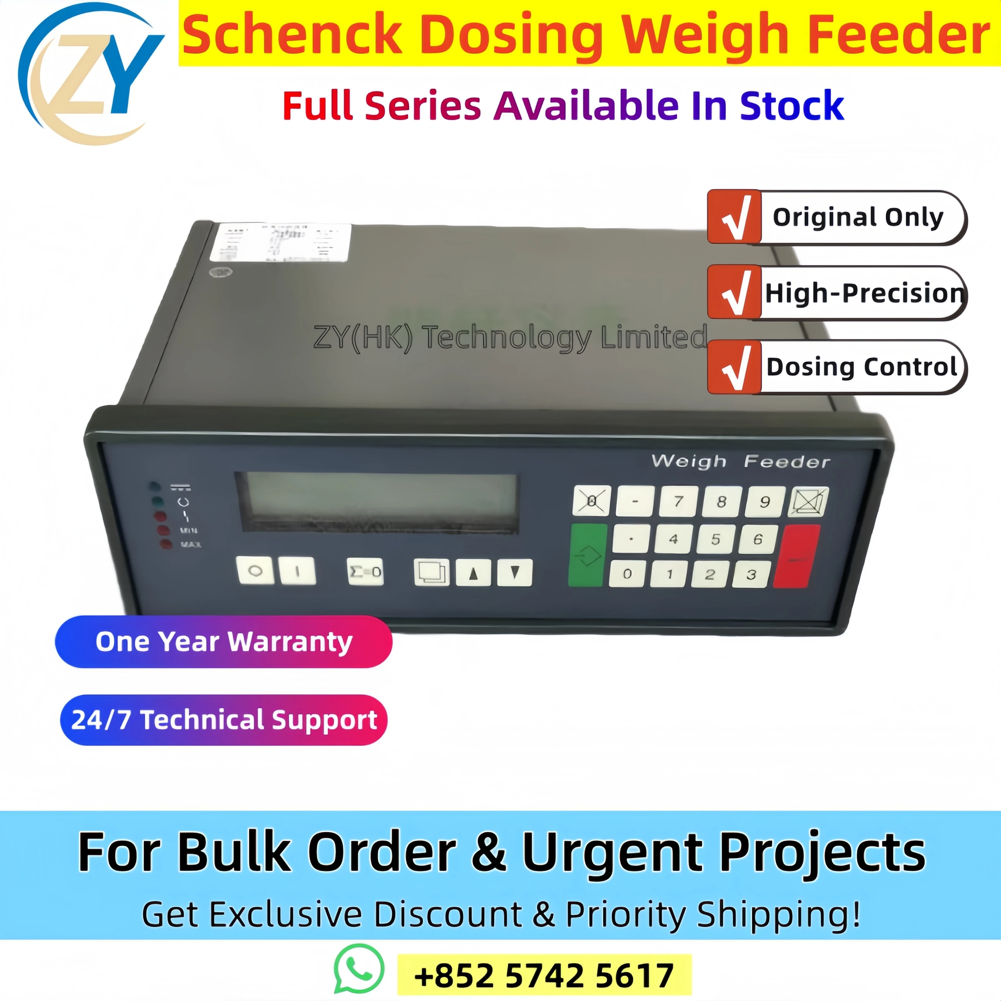 100% Original FIP403 JY500B1 JY500B3 FST3001 JY500 Dosing Feeder Electronic Belt Scale Controller
