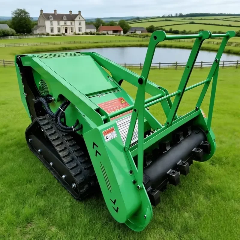 Self Propelled Zero Turn 4-Stroke DIY Remote Controlled Fully Automatic Lawnmower for Golf Courses Gardens and Shrubs