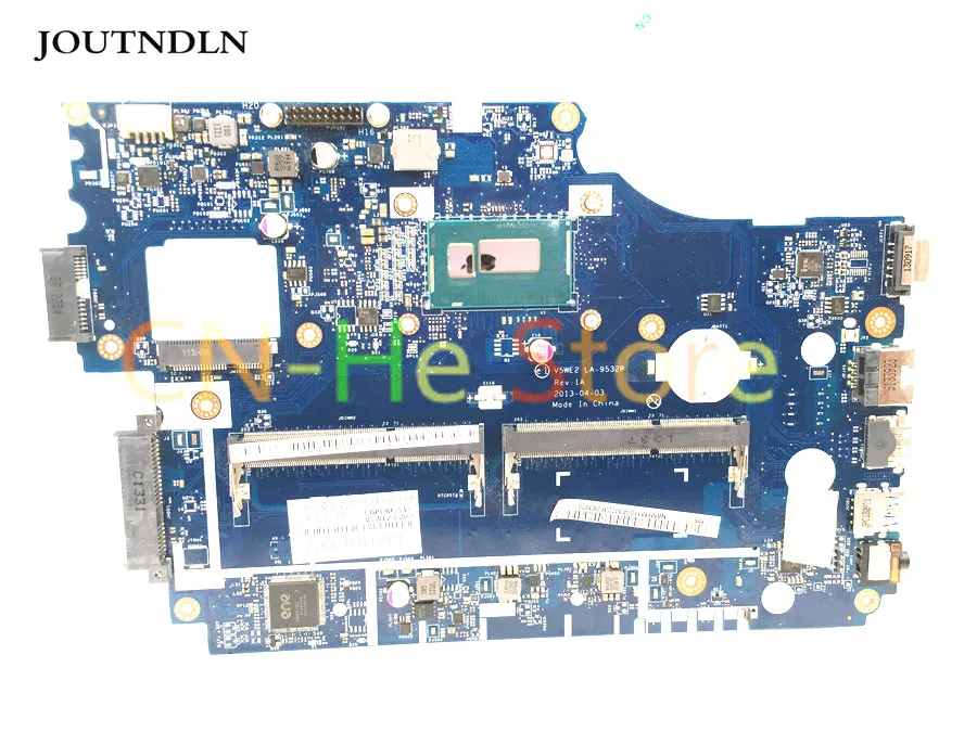 Genuine FOR Acer E1-532P E1-532 Laptop Motherboard NBMFM1100A V5WE2 LA-9532P DDR3L W/ 2955U CPU Integrated Graphics