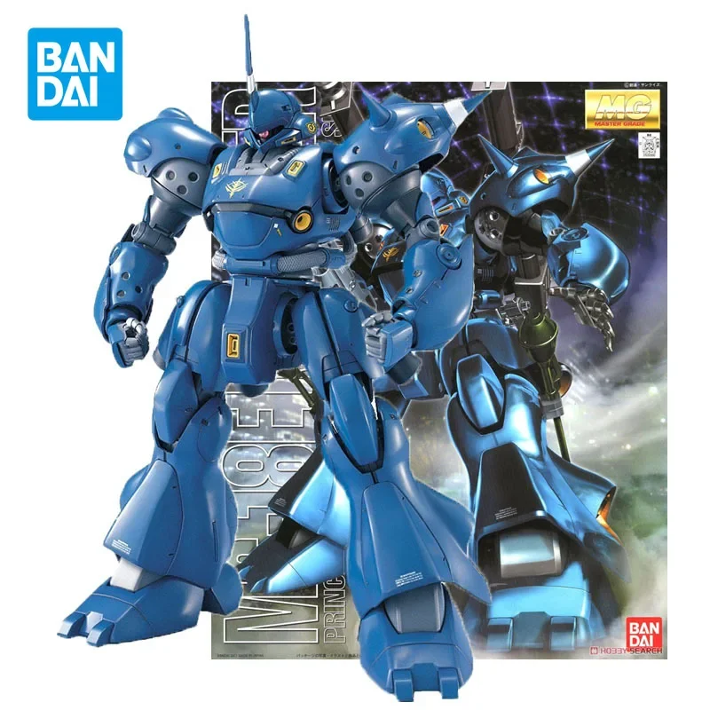 

Bandai Original MG 1/100 MS-18E Kampfer Anime Action Figure Assembly Model Toys Collectible Model Ornaments Gifts for Kids Boys