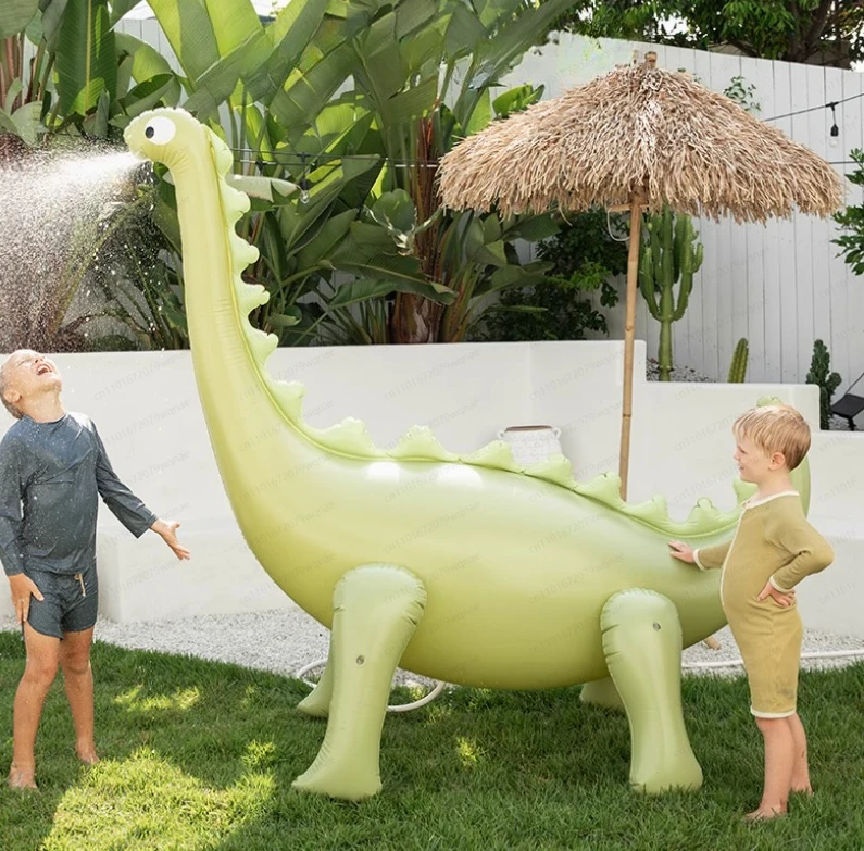 

Children's baby water toys Outdoor lawn Large water spray ball Dinosaur grass water play equipment