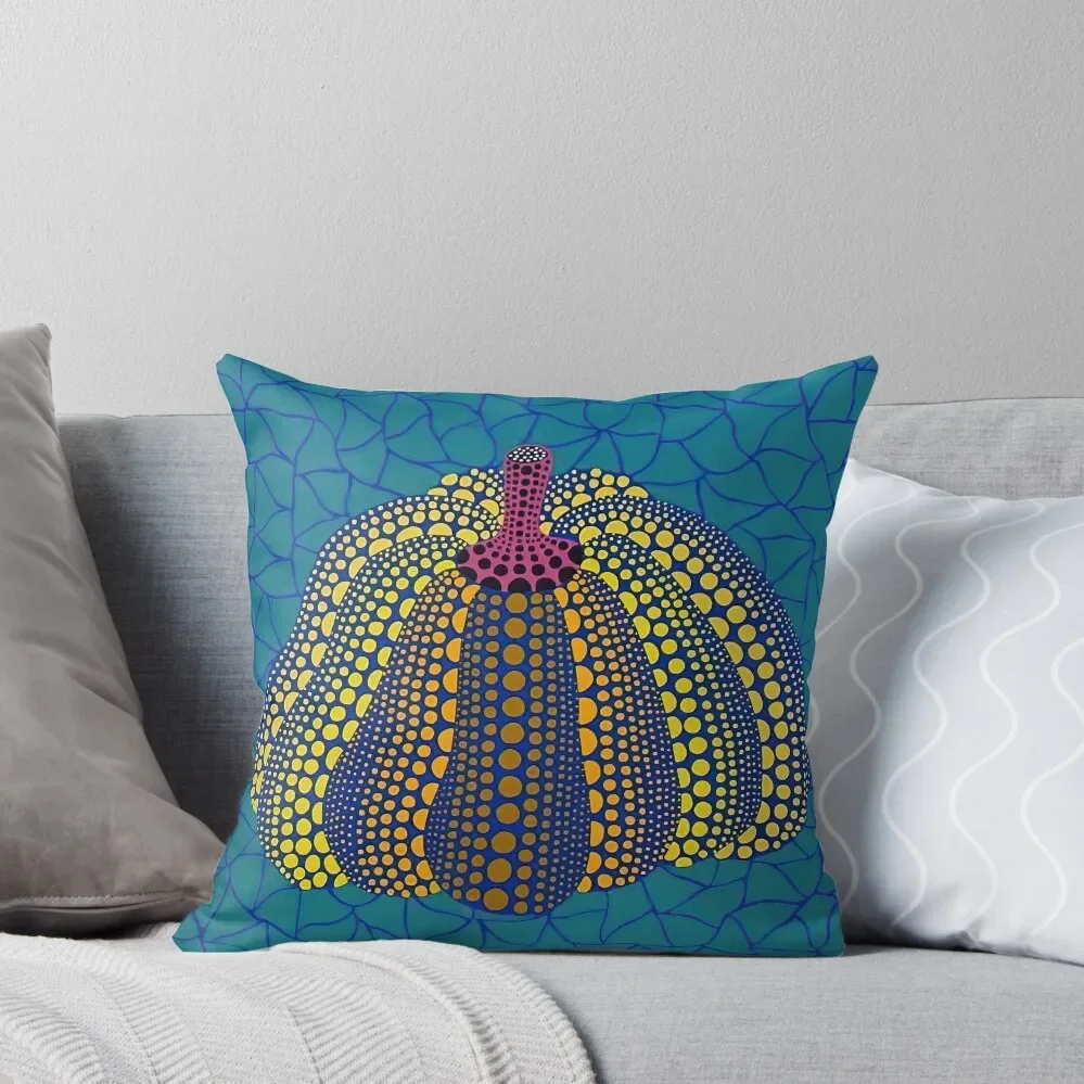 Yayoi Kusama - Pumpkin Iconic Throw Pillow Decorative Cushions For Living Room luxury sofa pillows