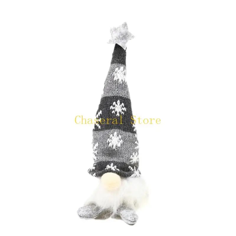 E7CE Harvest Gnomes Doll Fall Gnomestomte Decoración escandinava sueca Nisse