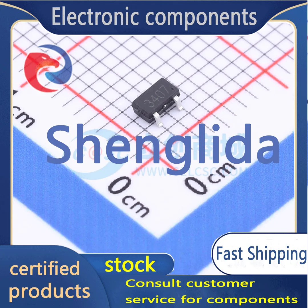 EV3407 package SOT-23-3L field-effect transistor (MOSFET) brand new in stock (10 units)