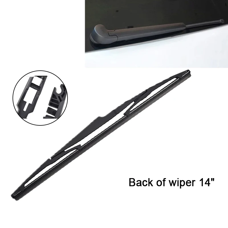 For Opel Zafira Tourer C 2011 2012 2013 2014 2015 2016 2017 2018 2019 Car Back Rear Wiper Blades Tailgate Window 14\