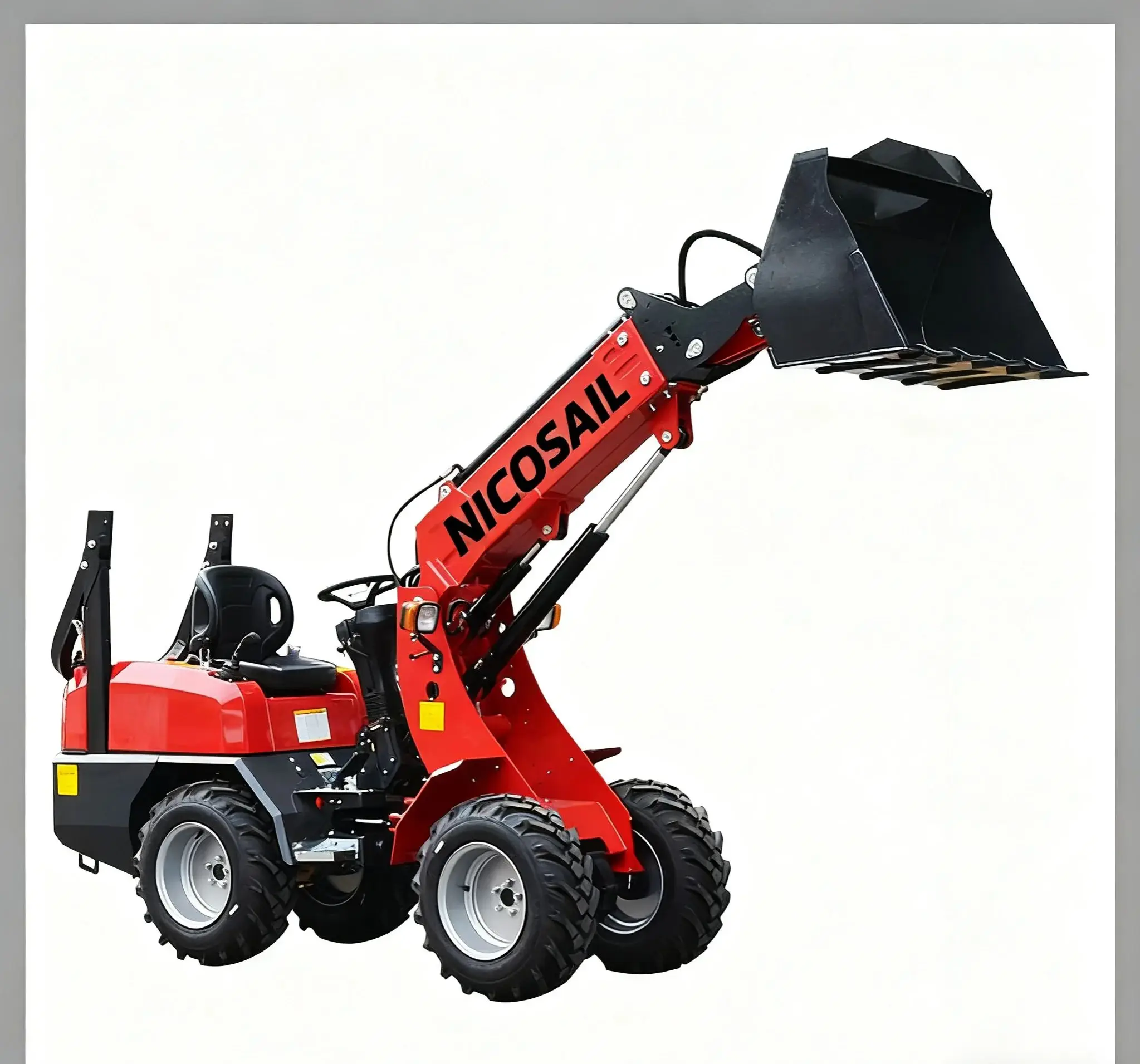 

Cheap Euro 5 telescopic arm loader, agricultural wheel loader, construction site hydraulic lifting wheel loader