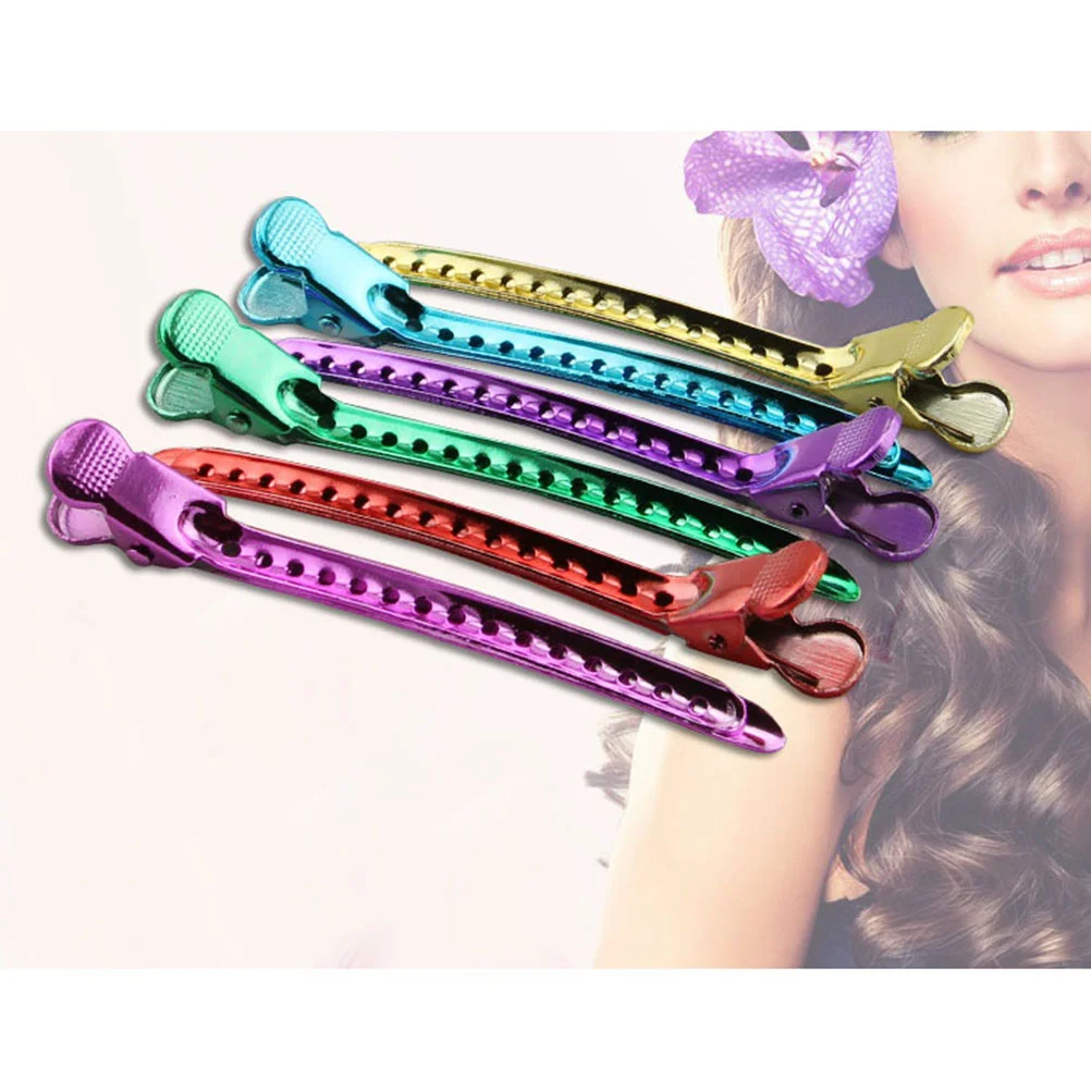 

12 Pcs Barrette Hair Pins Hairpins Slides Girl Accessories Clamp Metal Clips for Girls