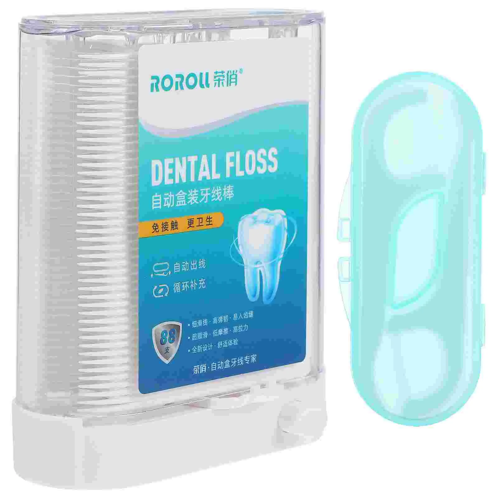 

2 Boxes Automatic Boxed Dental Floss Picks Portable Teeth Cleaning Flosses Professional Tooth Pp