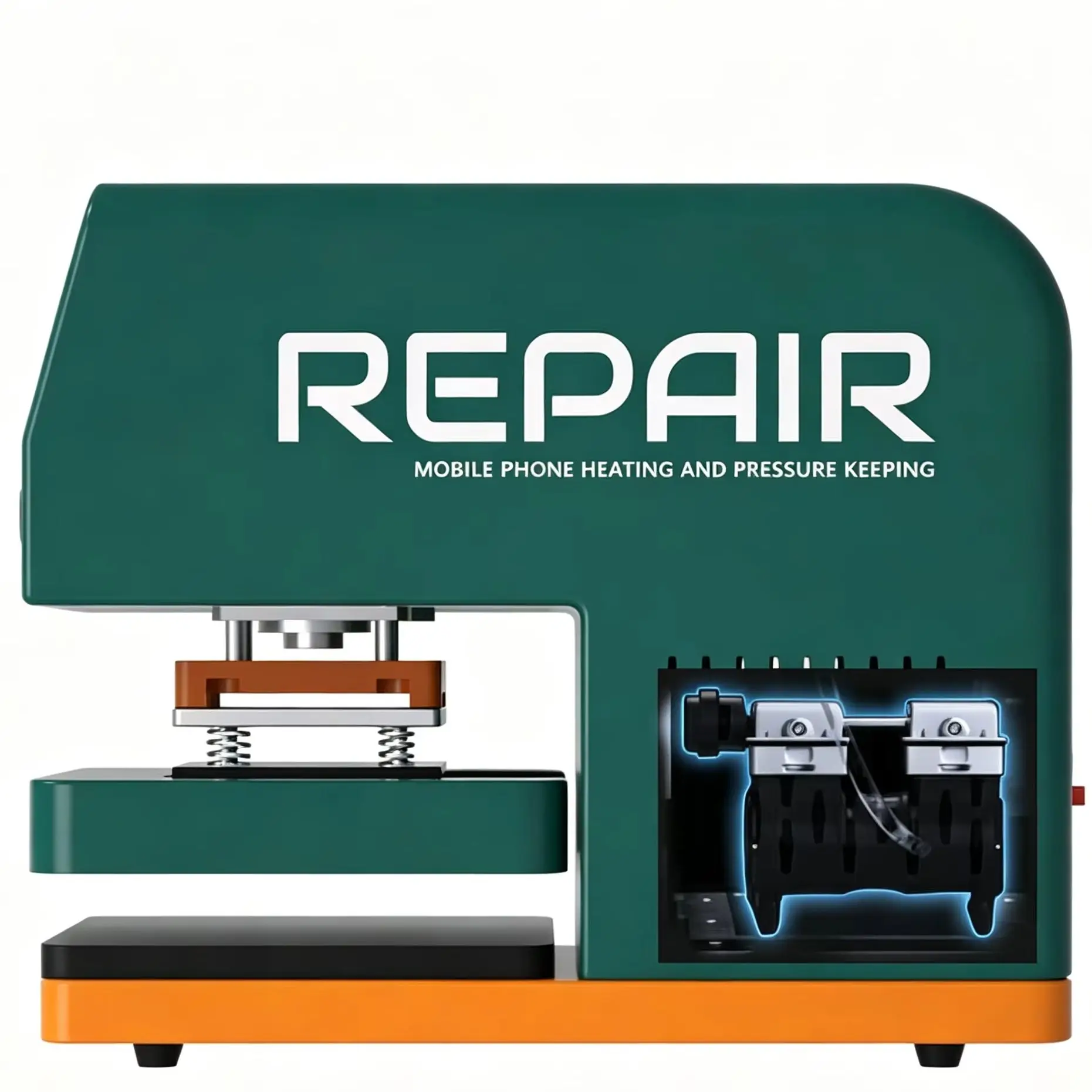 Intelligent Pressure Hold Machine TBK 201P Curved Flat Screen Bracket Frame Back Cover Pressure Holding Tool