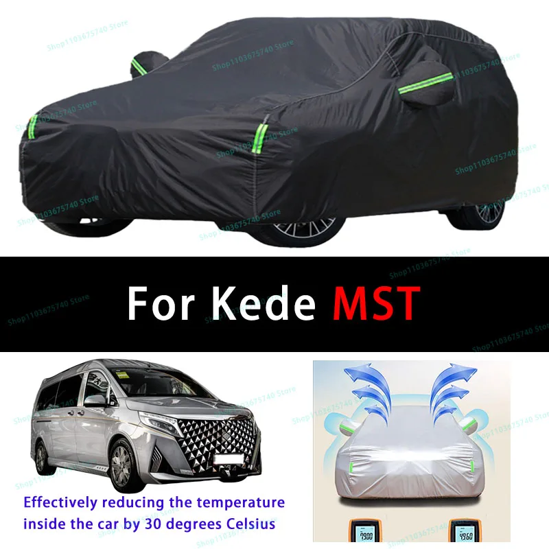 

For Kede MST Summer Full Car Covers Outdoor Sun uv Protection Dust Cooling Protective Auto Protective Cover