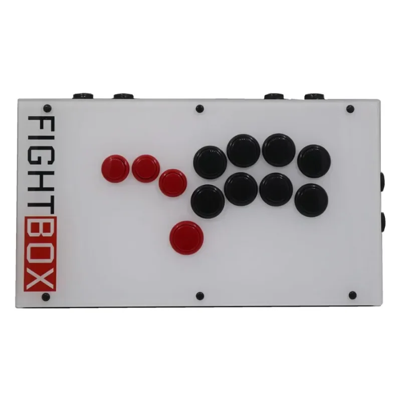 FightBox F9 All Buttons Hitbox Style Arcade Game Controller Fit Stick Game Controller PS4/PS5/PC Sanwa OBSF-24 30 Art Panel