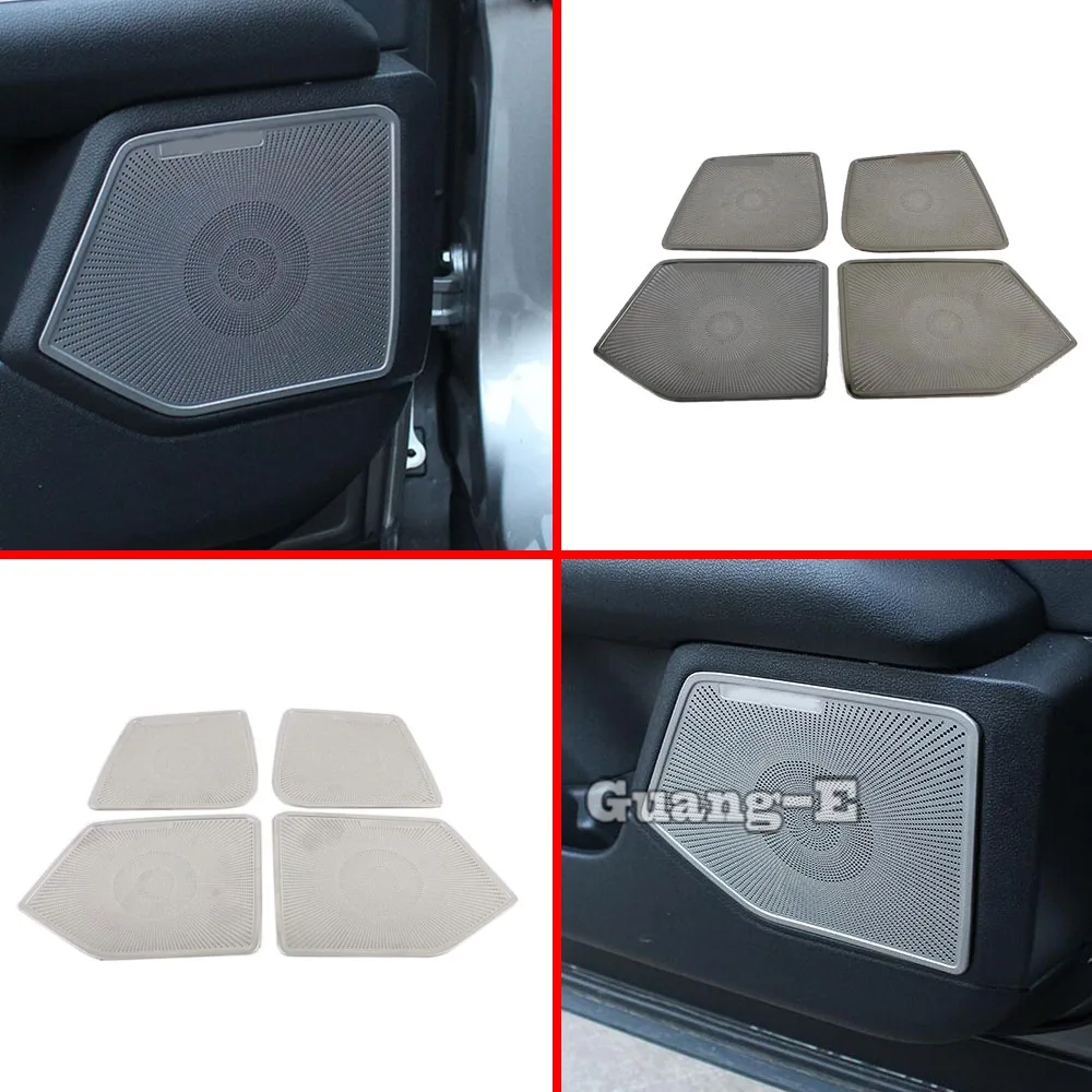 

Car Stick Door Inside Audio Speak Sound Ring Circle Lamp Trim Frame For Lexus UX200 UX260H UX 200/250H/260H 2019 2020 2021 2022