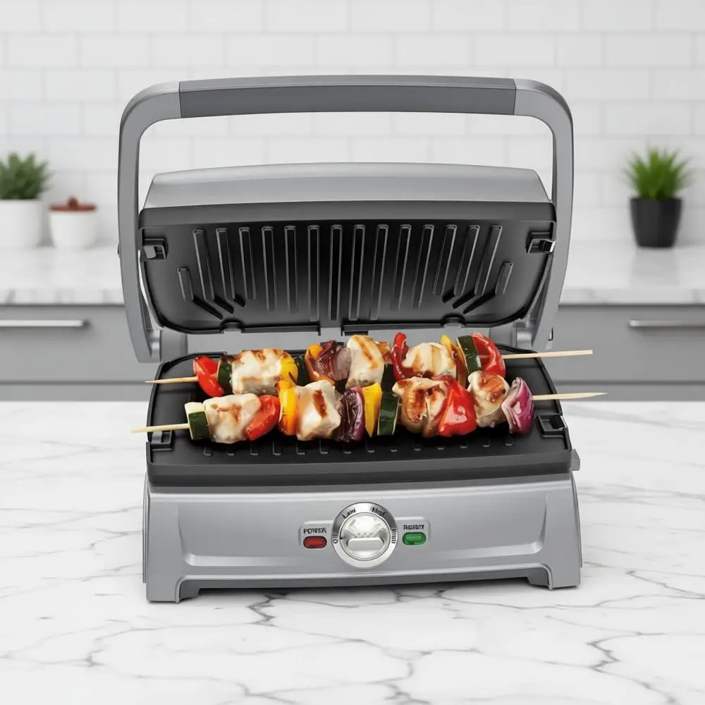 

Electric Griddle Family Size (19 x 13) NonStick Variable Temperature Control 1500W