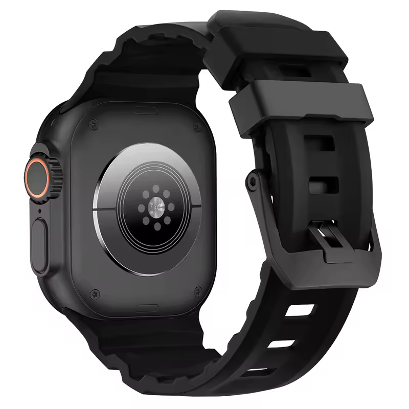 Trail Silicone Band for Apple Watch Ultra 3 2 49mm Strap 46mm 45mm 44mm Sport Bracelet for iWatch Series 11 10 Ultra 9 8 7 6 SE3 - Image 5