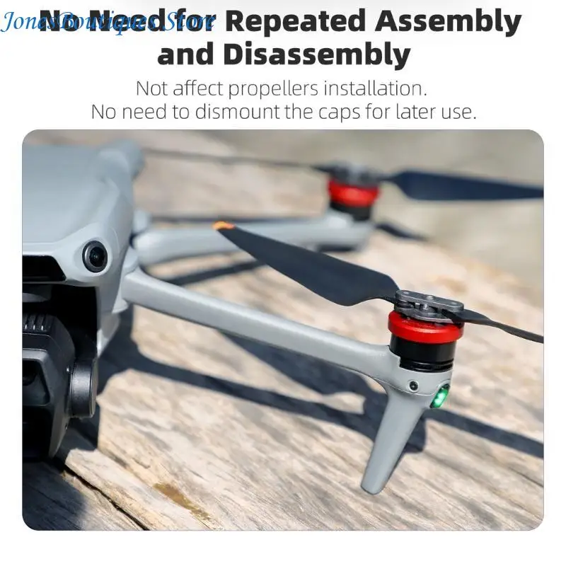 Aluminum Alloy Motor Protections Cover Dust and Moisture Proof for Air 3S/3/MAVIC3 W8KE
