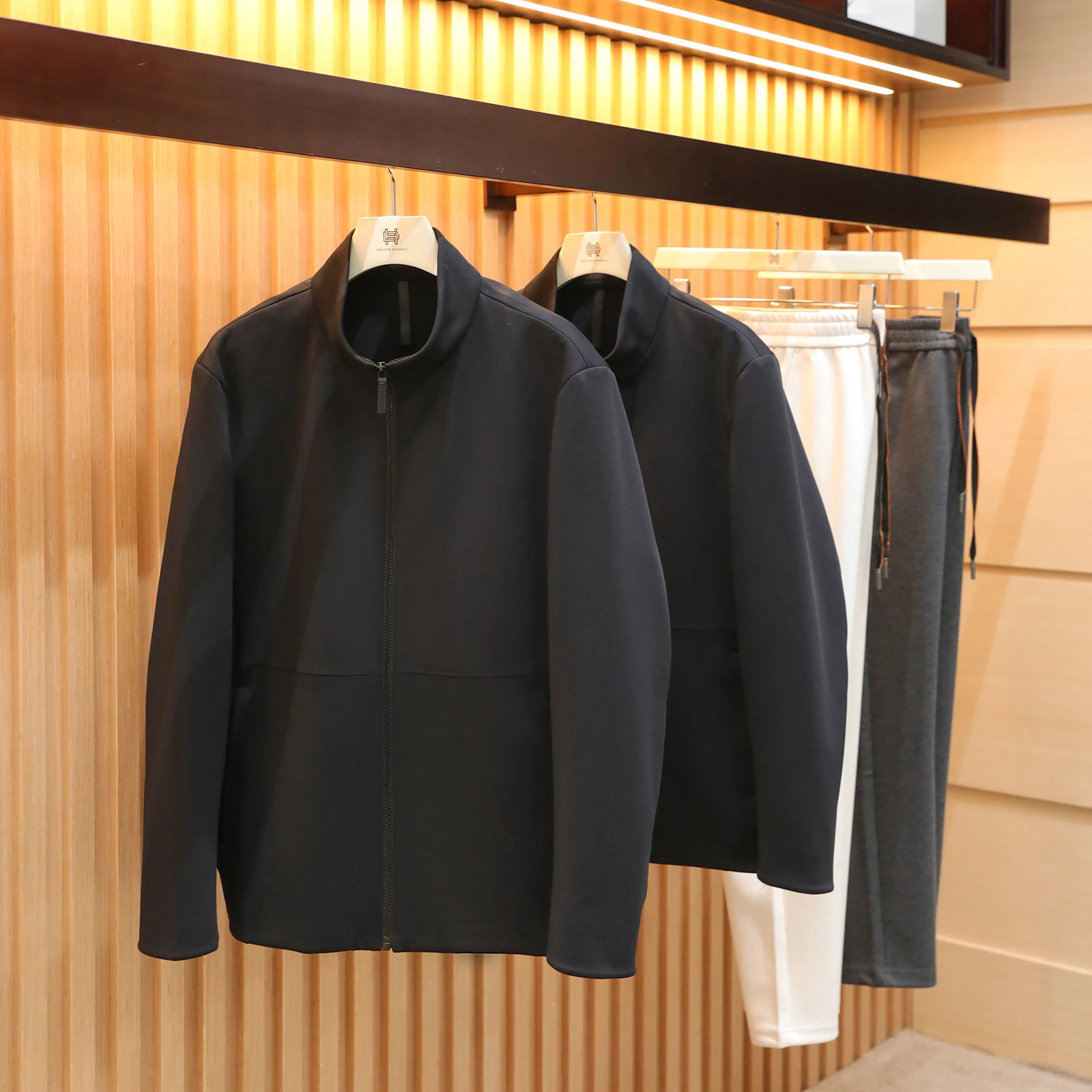 

Мужская утепленная повседневная куртка с воротником-стойкой на флисе для активного отдыха, новая осенне-зимняя модель, Doctor.Huang's 745