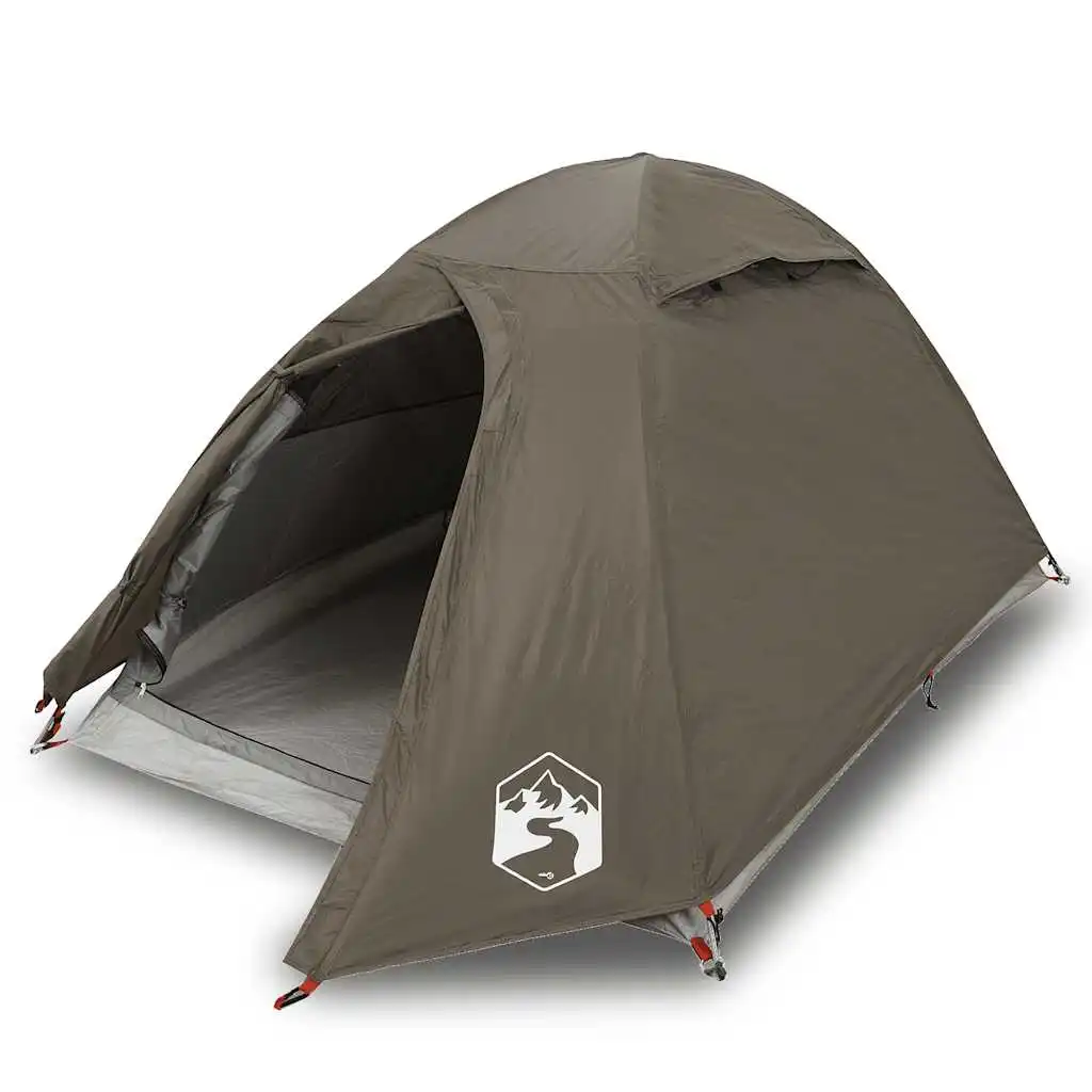 Wasserdichtes Tarnzelt für 2 Personen, Kuppelzelt, Lichtundurchlässig, Winddicht, Campingzelt für Festivals, Wandern, Backpacking, Camping, Angeln – Detail 26