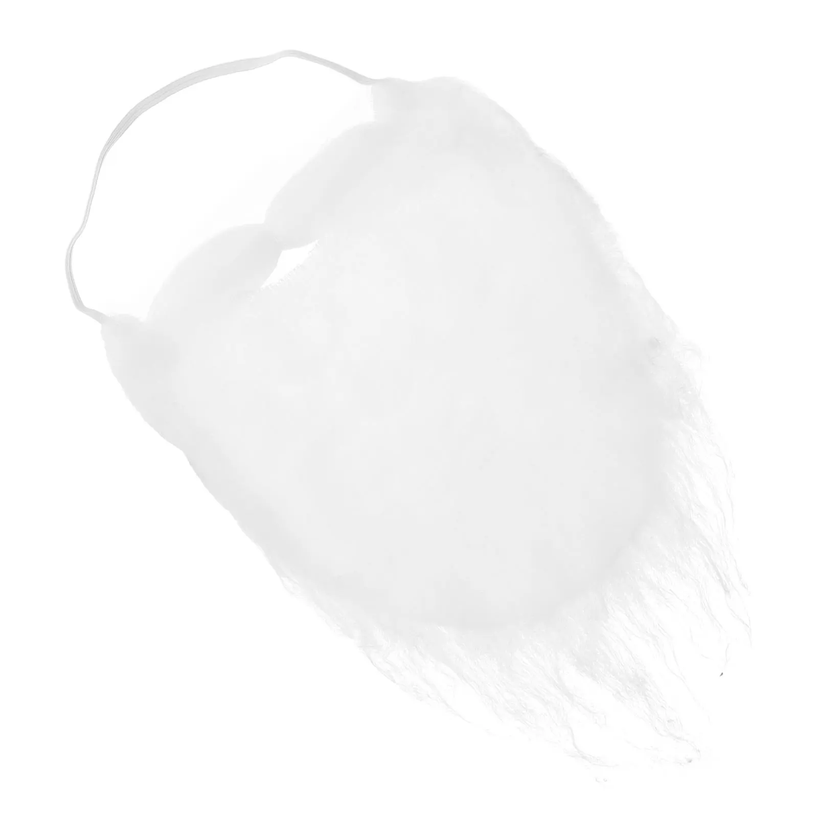 Peruka Świętego Mikołaja Kręcona Wysokiej Jakości Kostium Świąteczny Cosplay Dekoracje Rekwizyty Sceniczne