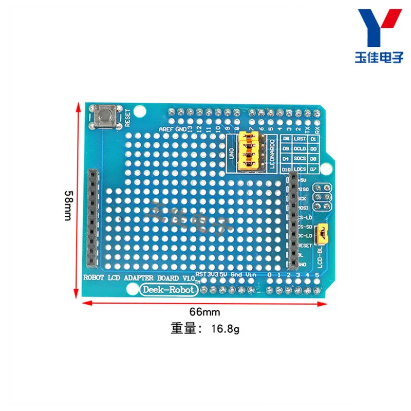 Прото Screw Shield Собранная плата расширения прототипа терминала 1.0