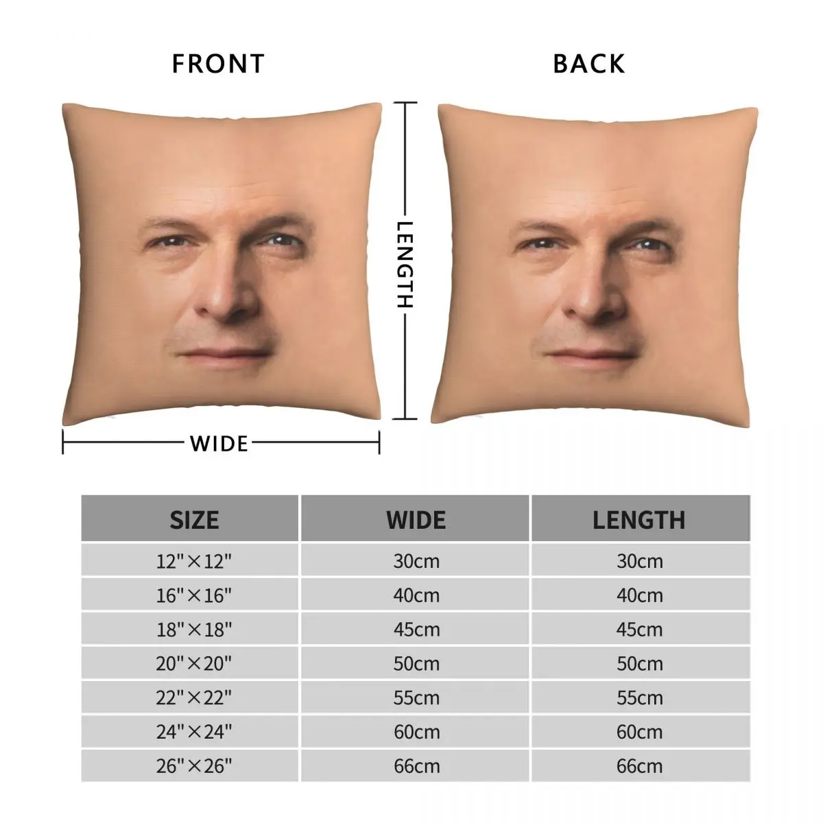 Jason Alexander Pillowcase Polyester Linen Velvet Pattern Zip Decor Throw Pillow Case Room Cushion Cover