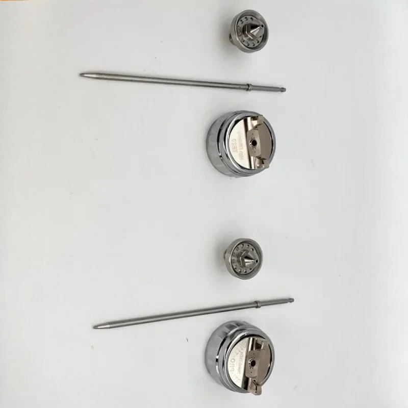 T110/TE20 PRO LITE Nozzle Needle and Nozzle Cap Set 1.3/1.8MM Spray Gun Nozzle Kit for PRO LITE Spray Gun