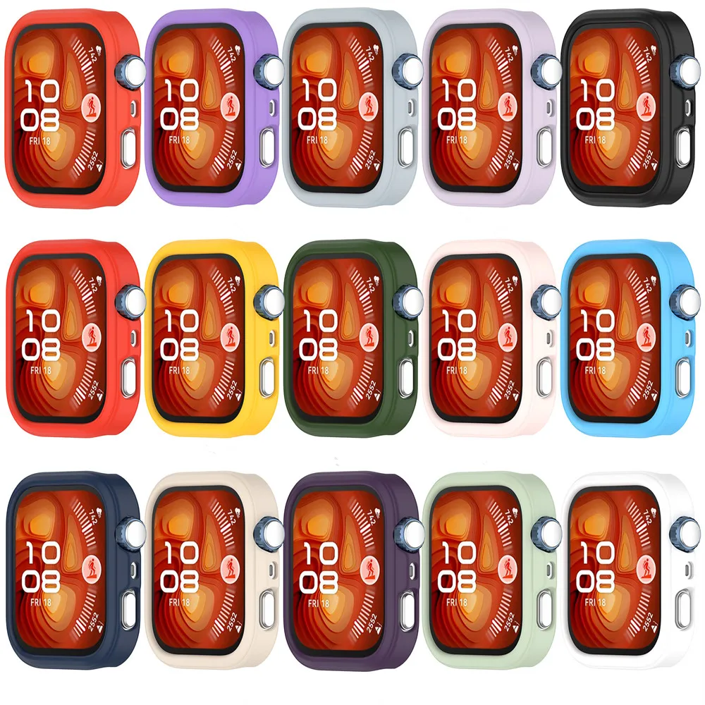

Silicone Cover For Huawei Watch Fit 4 4pro / Fit 5 5pro soft Protector Bumper Cases Watch accessories Protective Frame Bumper