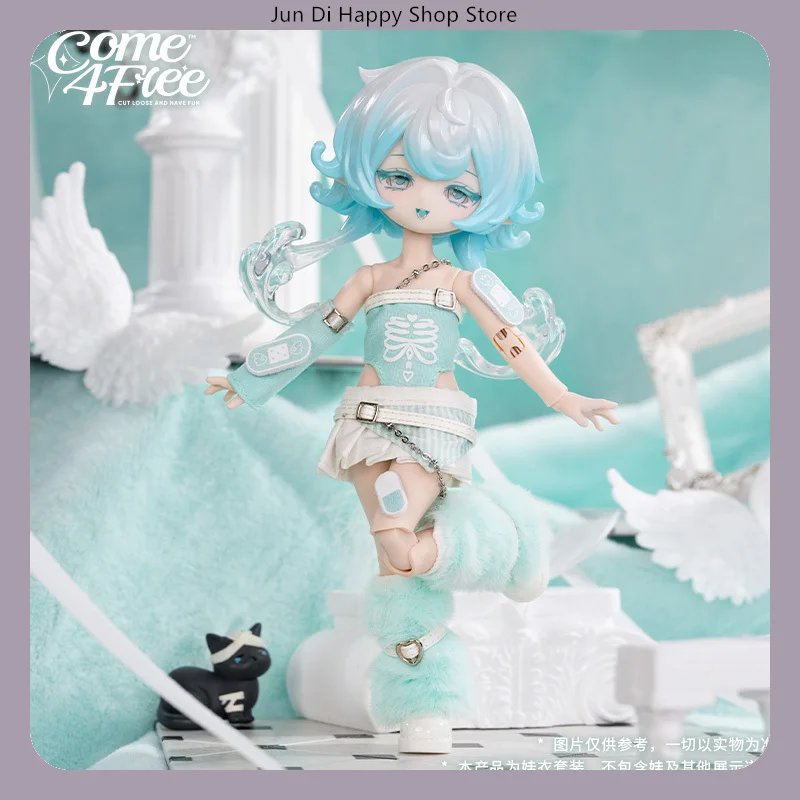 

COME4FREE 1/12 одежда для кукол BJD, повседневная серия, платье Melancholy по рецепту, комплект одежды для кукол OB11