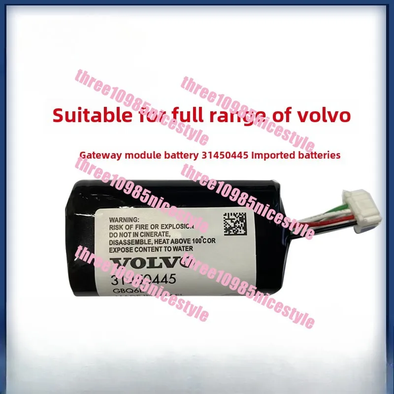 Applicable to volvo vcm gateway module battery 31450445 original imported battery GBQ6E