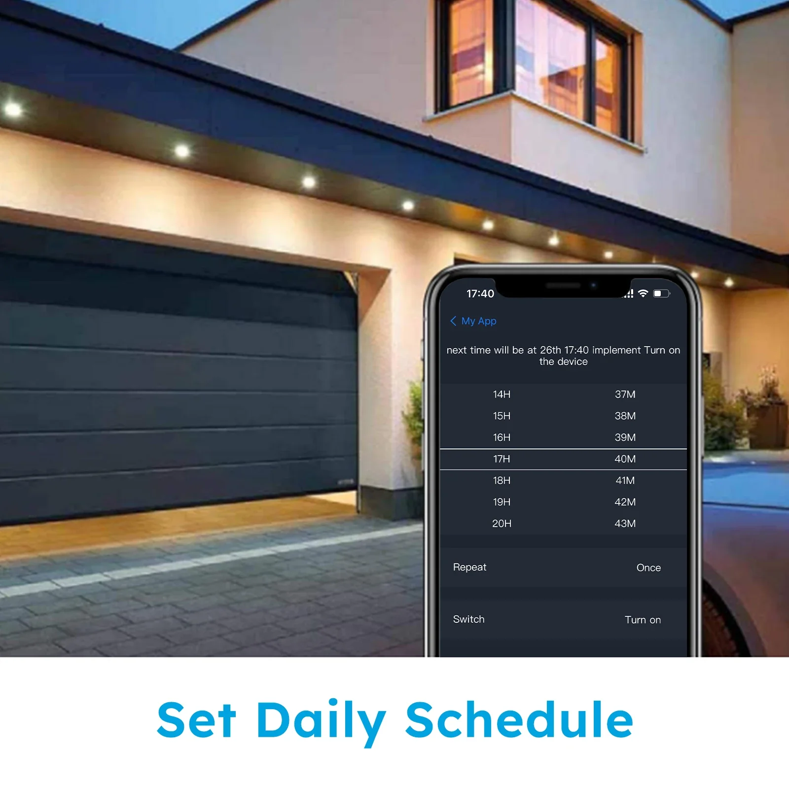 HomeKit WiFi Garage Door Opener Smart Switch Gate Door Controller Smart Life Remote Control Siri Voice Control Alexa Google Home