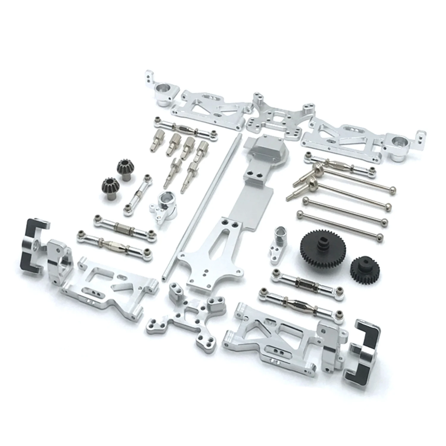 1 ชุดอะไหล่ชุดสําหรับ WLtoys 144001   1/14 RC รถอุปกรณ์โลหะ