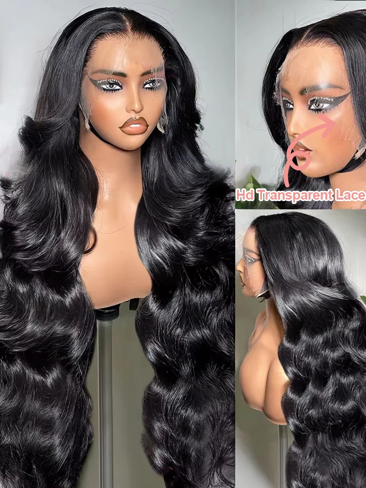 13x4 Hd Объемная волна Парики фронта шнурка Полный парик человеческих волос для женщин Бразильские предварительно выщипанные 13x6 30 40 дюймов 360 Кружевной фронтальный парик