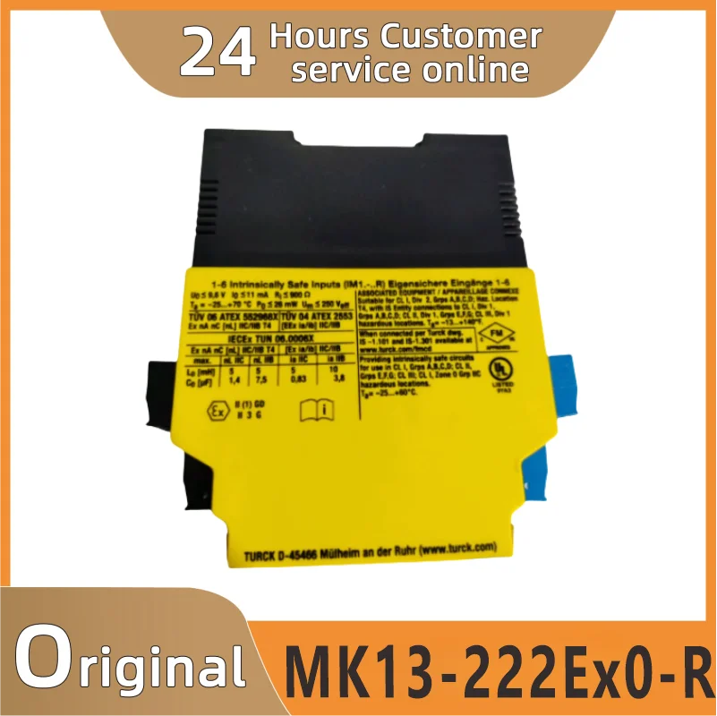 

Original MK13-222Ex0-R 115VAC MK13-222Ex0-R 24VDC safety barrier module