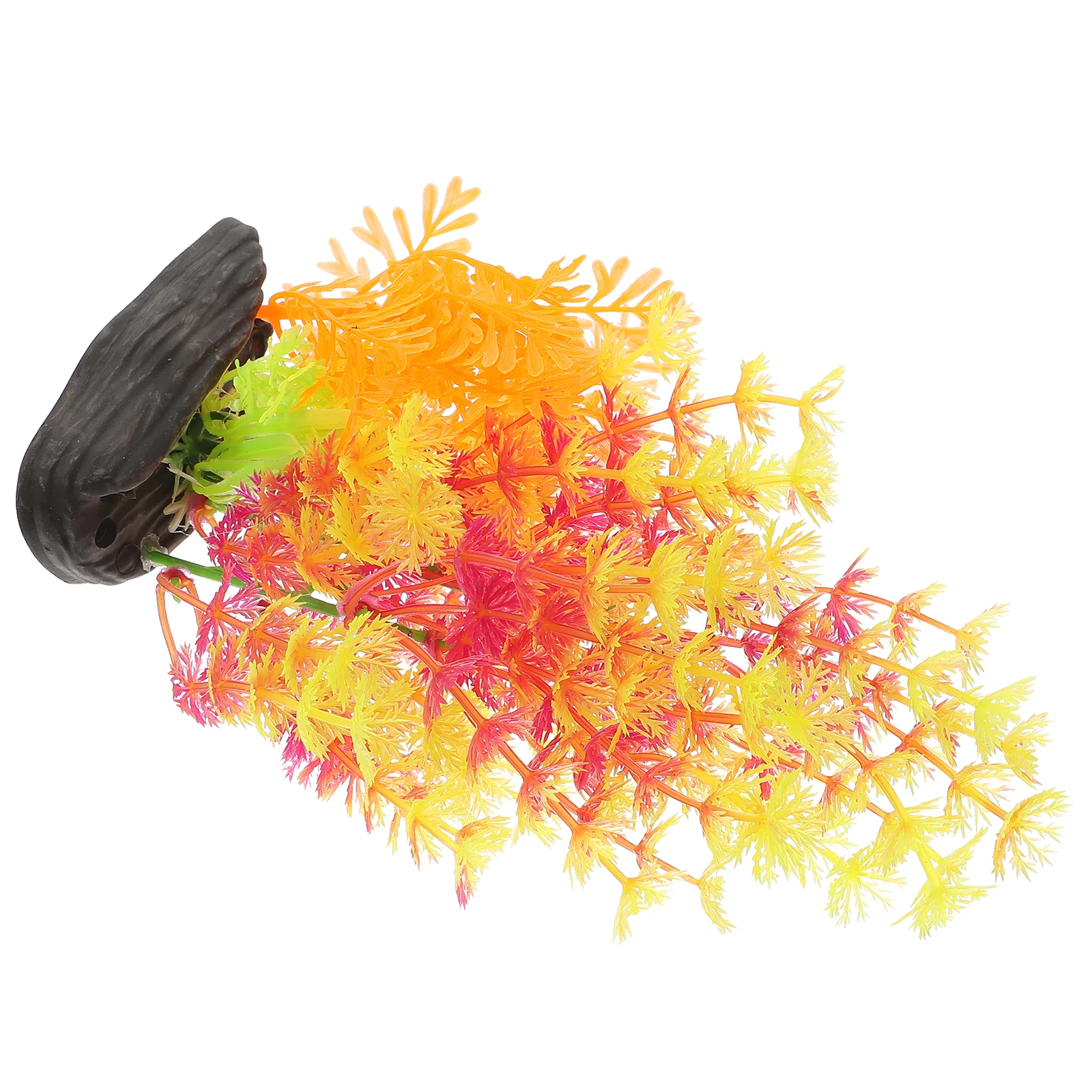 

Water Grass Decor Fake Aquarium Plant For Fish Tank Realistic Aquatic Ornament Small Desktop Fish Tank Accessories