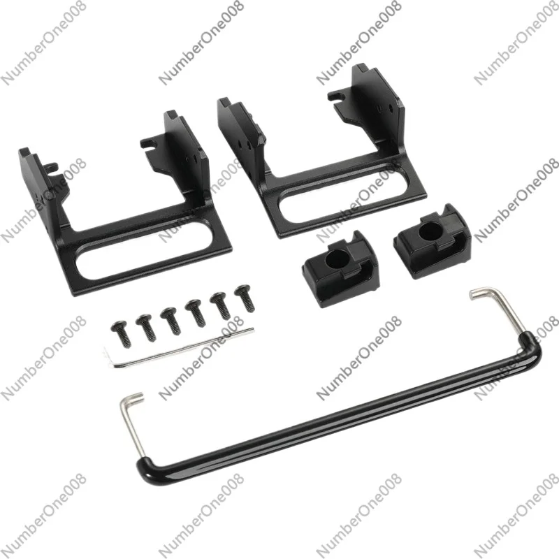 

Adjustable Metal Folding Stand for HF SDR Transceiver, Desktop Bracket with Anti-Slip Base, Portable Radio Support Frame