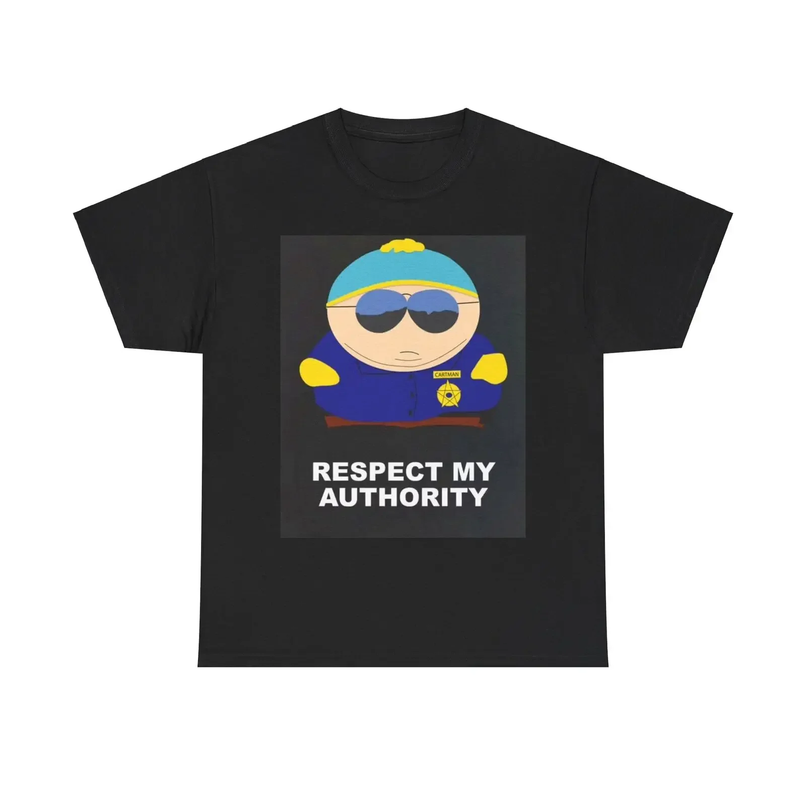 SouthPark Tshirt Funny Cartman Cartoon Graphic Gaming TV Unisex Heavy Cotton Tee