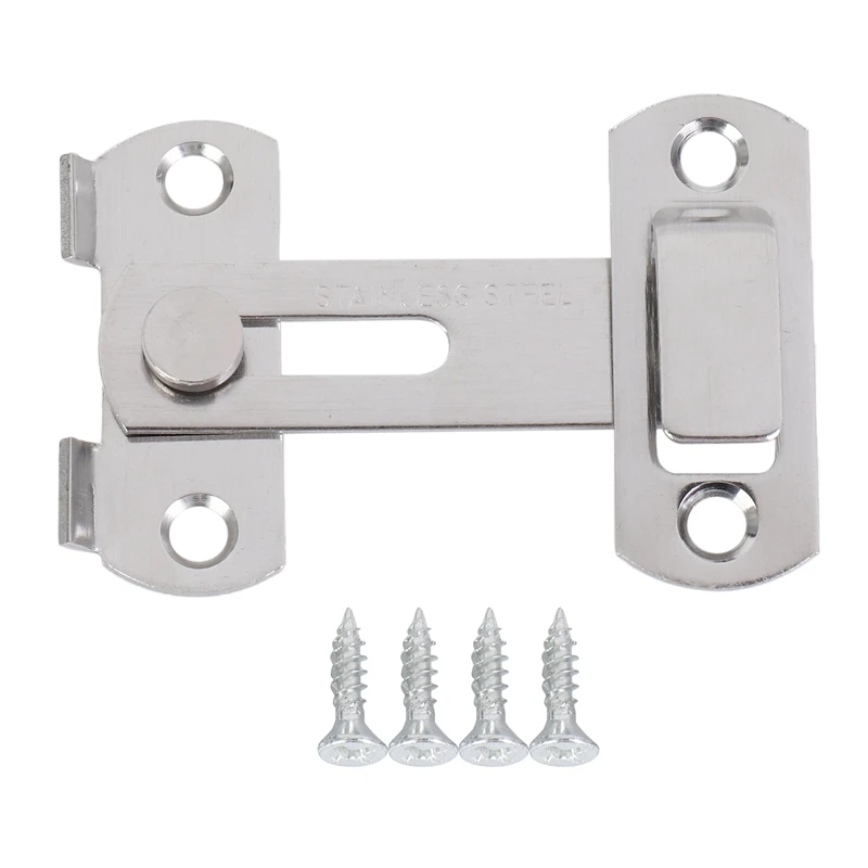 New Hasp Latch METAL Hasp Latch Lock Sliding Door Lock For Window Cabinet Fitting