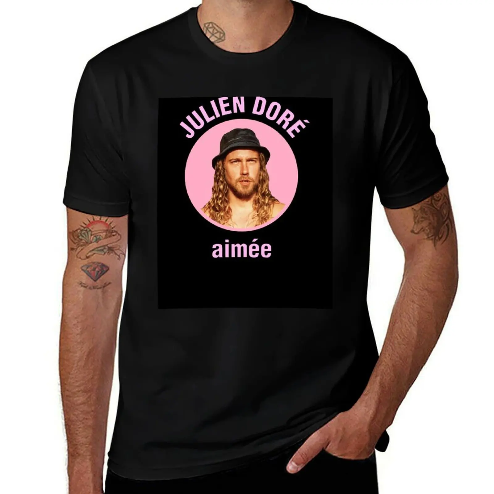 JULIEN DORE T-Shirt Comfortable Work Wear Tee T-Shirt