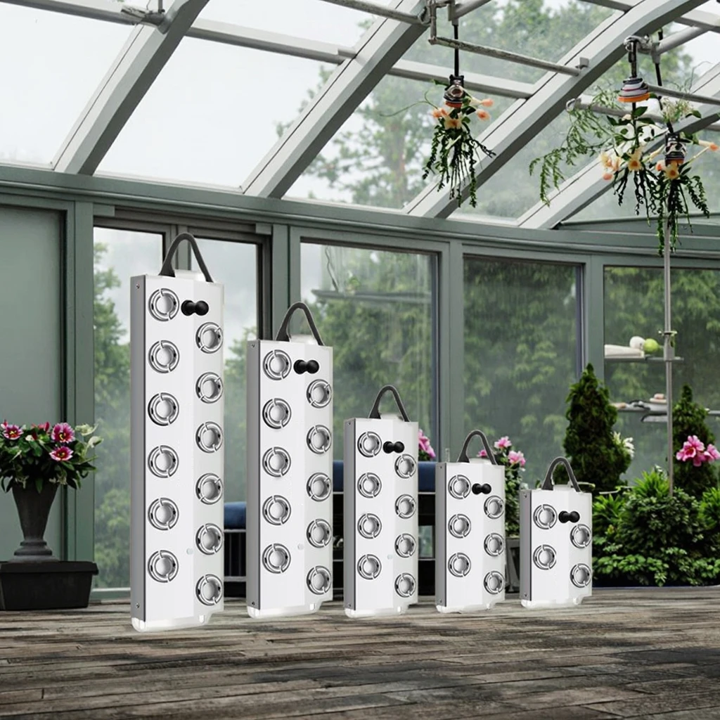 12-Head Ultrasonic Fogger, Air Humidifier & Atomizer for Restaurant, Farm, Aquarium, Greenhouses, Livestock & Landscape Decor