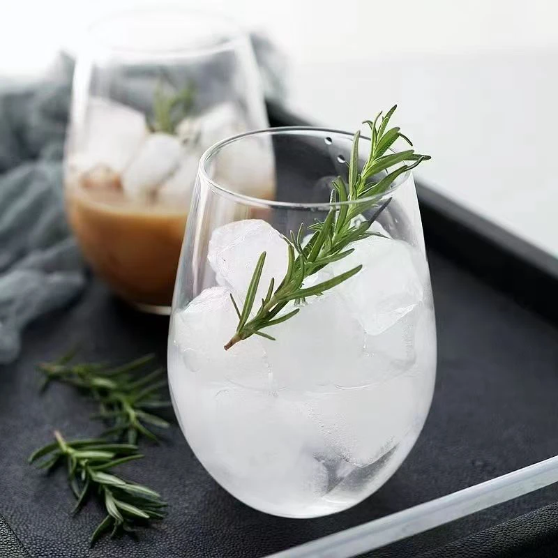 

Роскошный стеклянный стакан в форме капли, в скандинавском стиле, для напитков, молока, сока, прозрачный, в европейском и американском стиле, легкая роскошь.