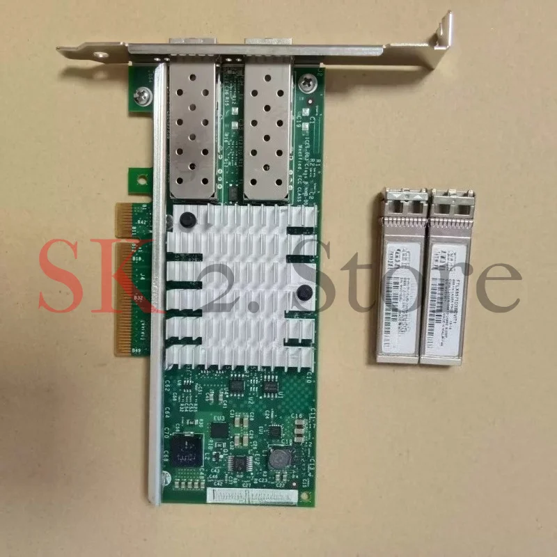 Suitable for Intel X520-DA2/SR2 dual port 10 Gigabit network interface card SFP + fiber 82599ES dual port 10GB