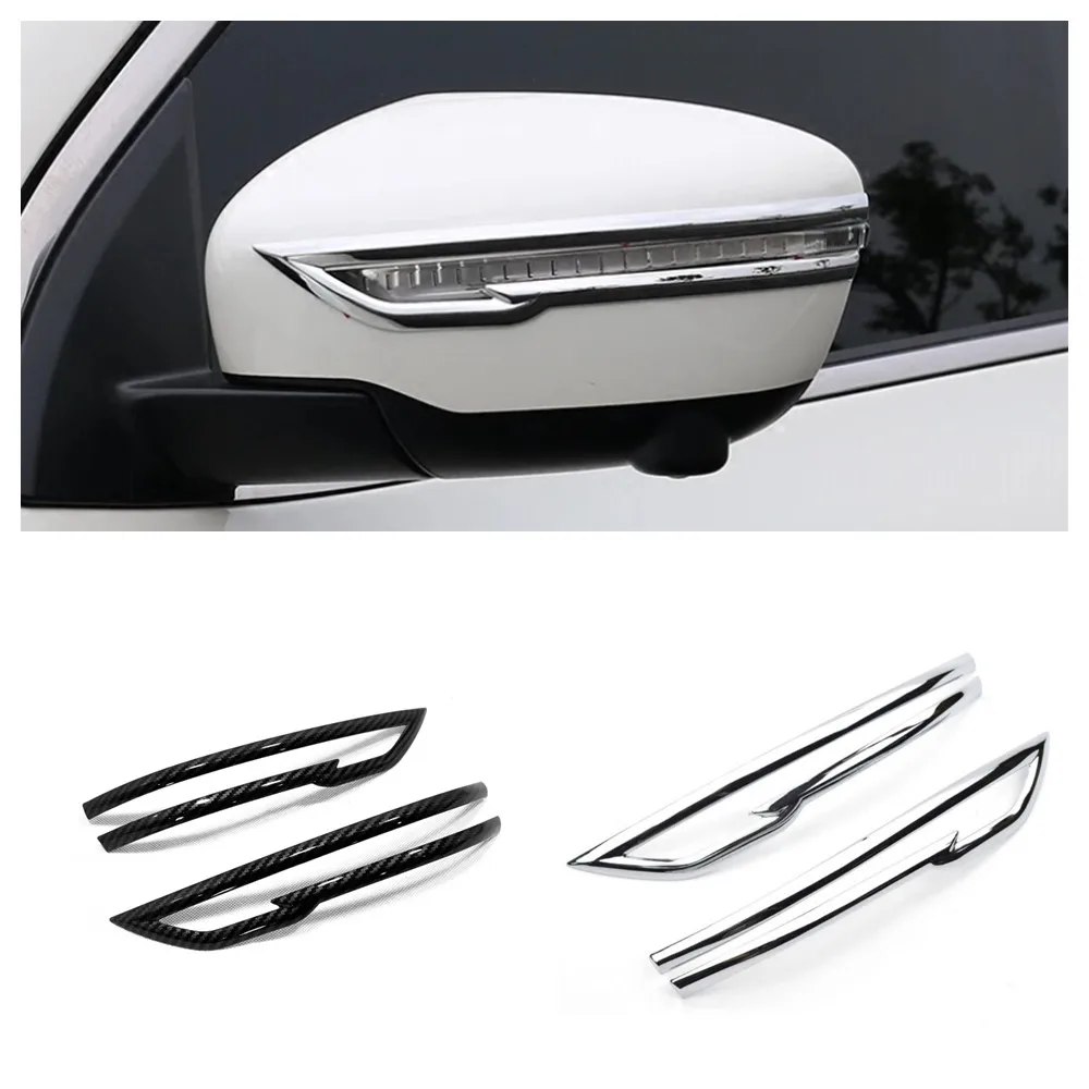 

For Nissan Qashqai J11 Murano 2015-2020 Accessories Rearview Mirror Caps Protective Cover Trim Exterior Car Styling Decoration