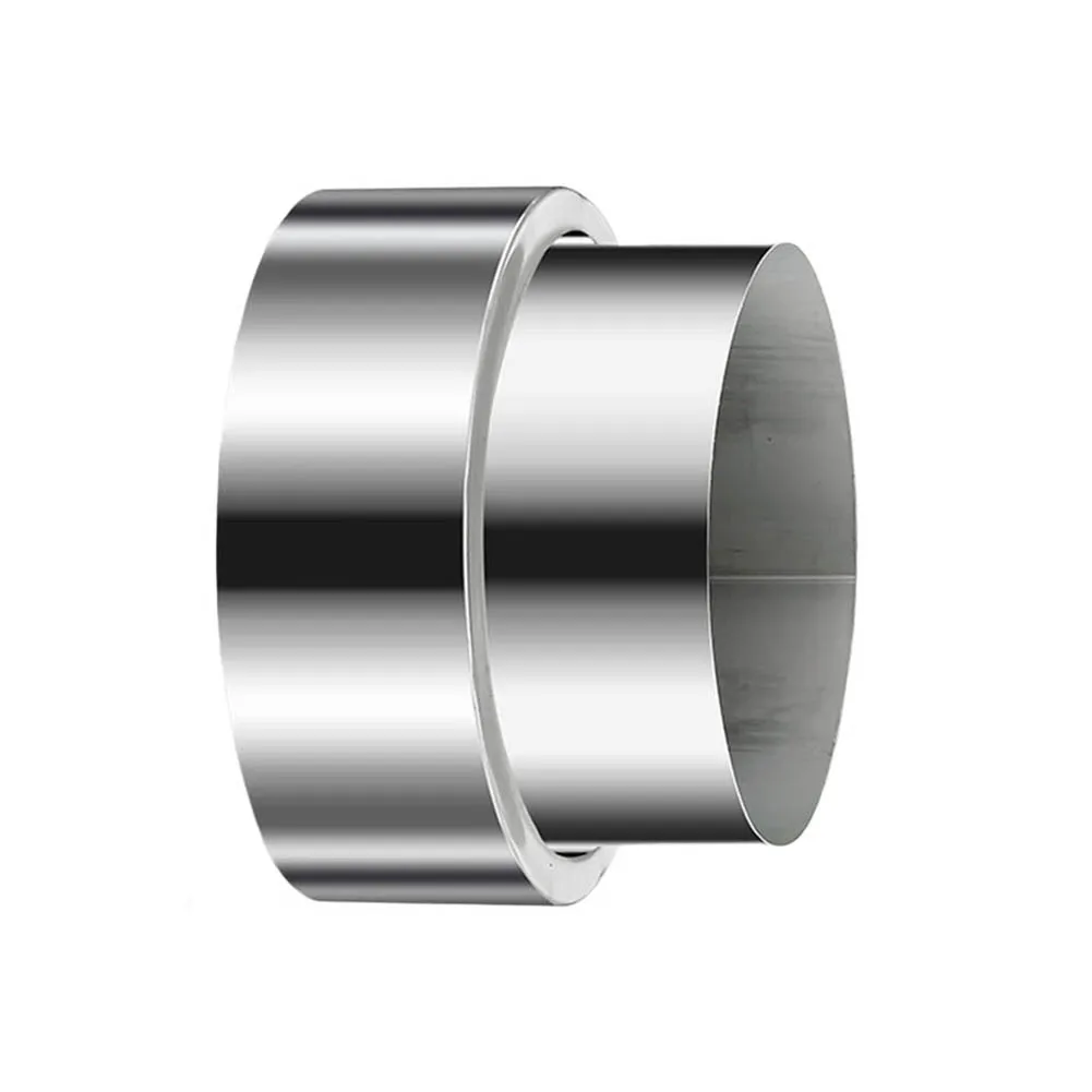 Reducer Flue Pipe 120mm to 100mm Bend Shape for Stove Stainless Steel Chimney Connector for Fireplace Smoke for exhaust System