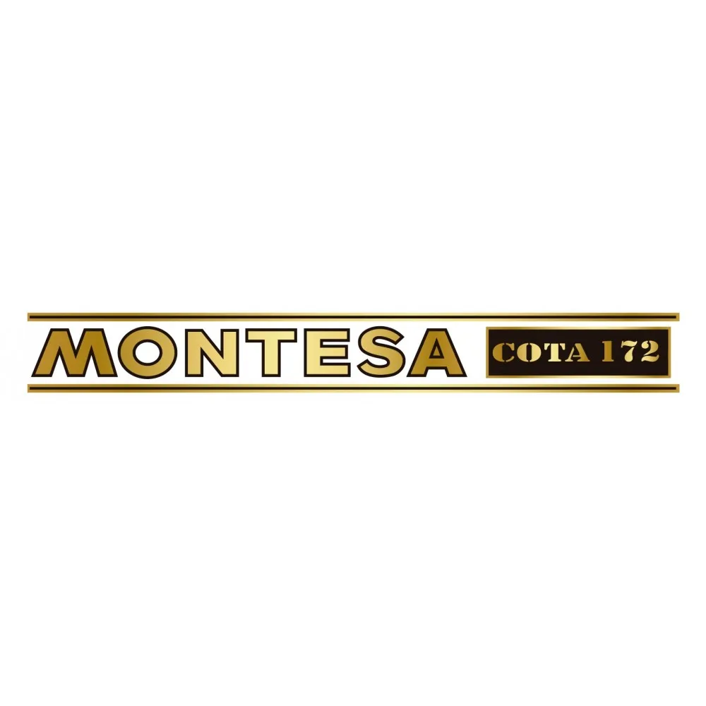 MONTESA Cota 172 classic motorcycle fork compatible sticker