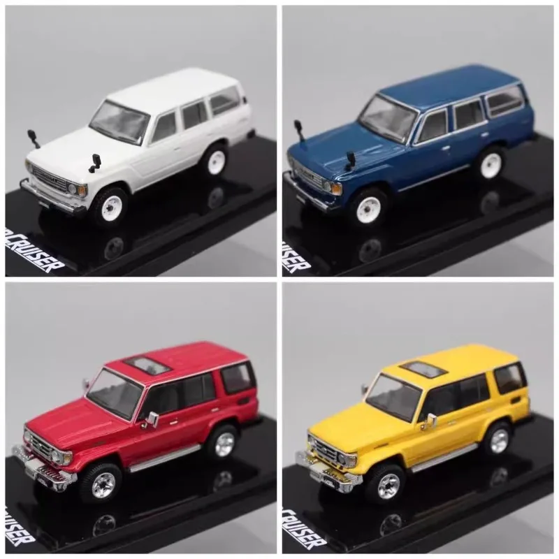 1/64 Scale Off road vehicle model L60 Land Cruiser LC70 Land Cruiser Diecast Model Car Collection Toy Gift