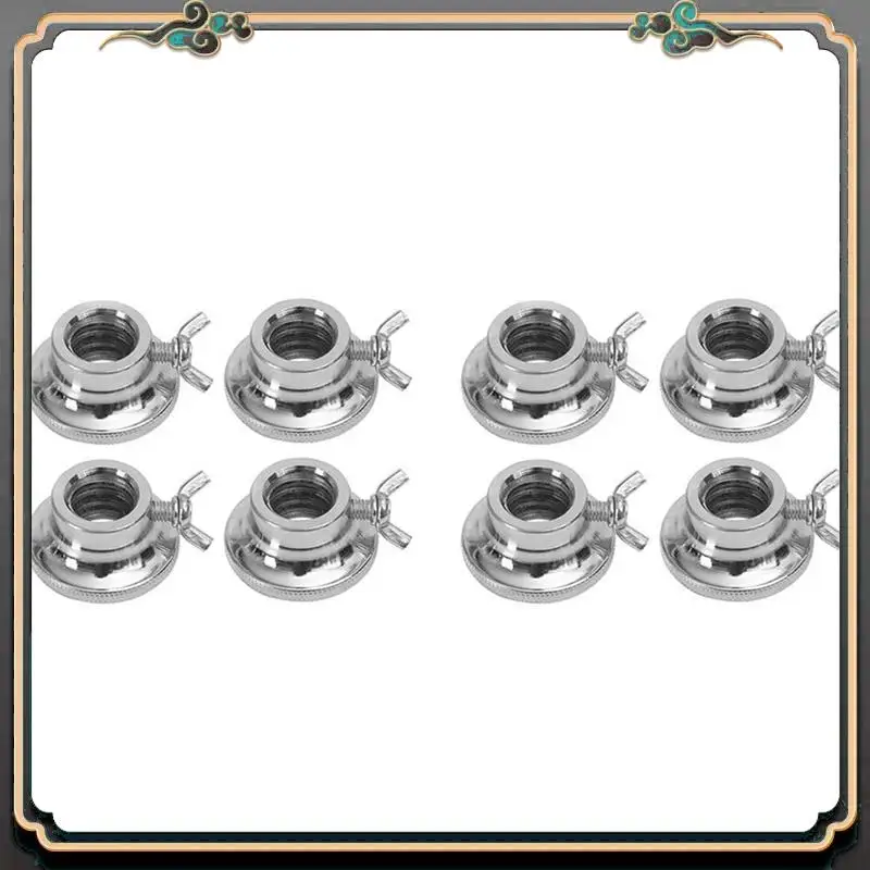 قسط 8 قطعة الحديد تدور قفل الياقات المسمار المشابك مكافحة زلة تدور قفل الياقات لرفع الأثقال الدمبل #2