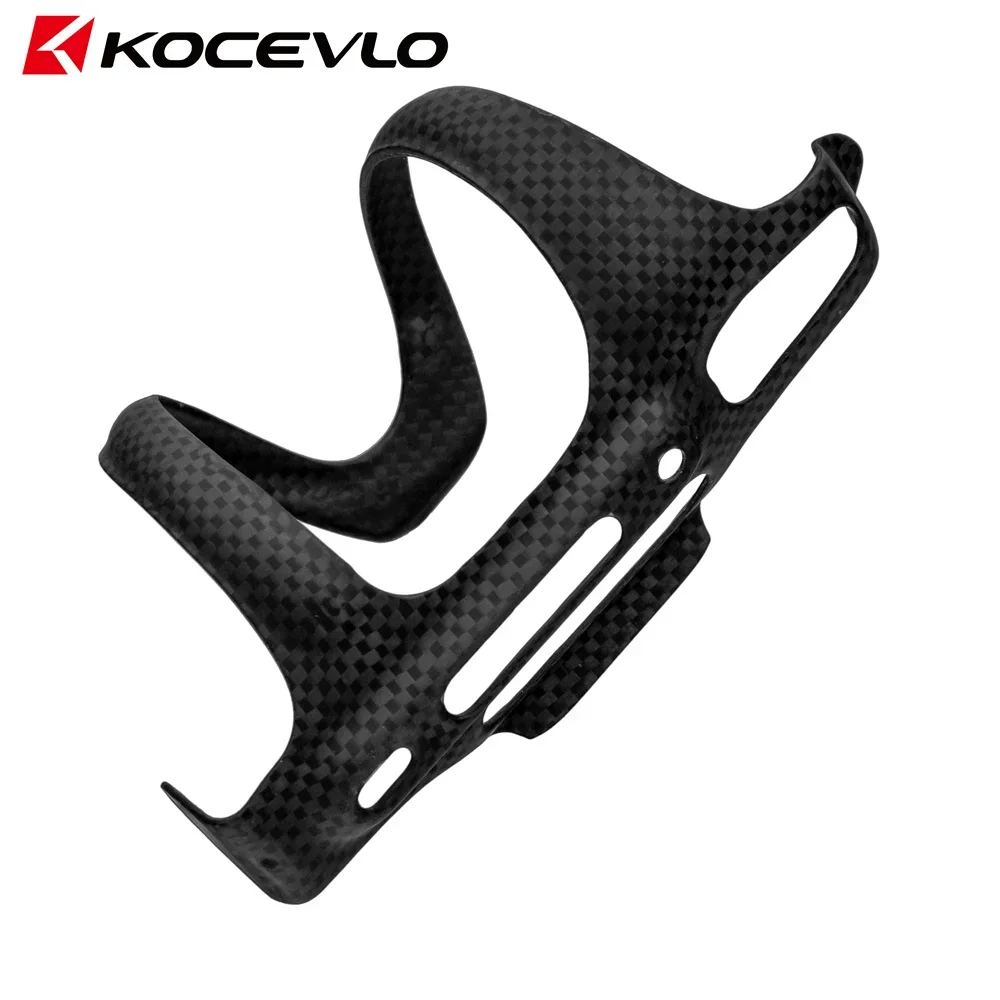 KOCEVLO Carbon Side Load Bicycle Water Bottle Cage Mountain Road Bike Water Bottle Holder