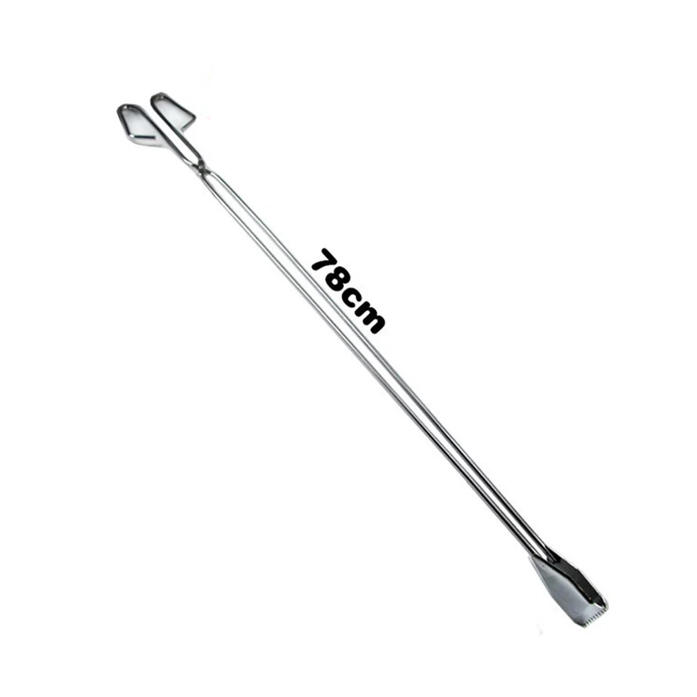 Stainless Steel Garbage Tongs Stainless Steel Floating Plastic Bag Scraps Hard To Reach Objects Specifications