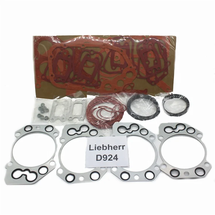 D924 engine rebuild overhaul gasket kit For Liebherr Excavator