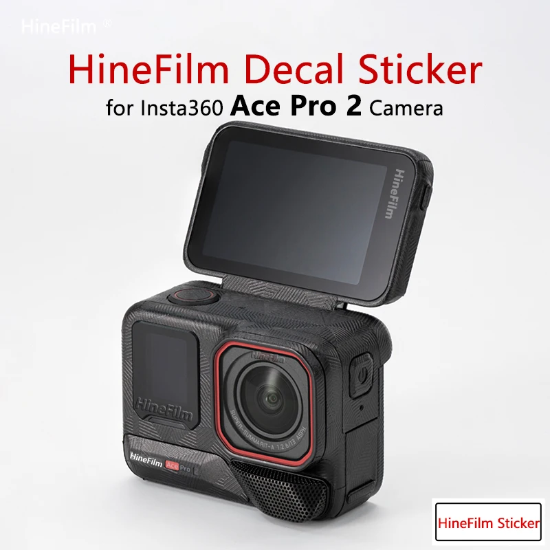 

Hinefilm Skin for Insta360 AcePro2 Camera Skin Insta 360 Ace Pro 2 Sticker Insta360 Ace Pro Camera Decal Skin Wrap Cover