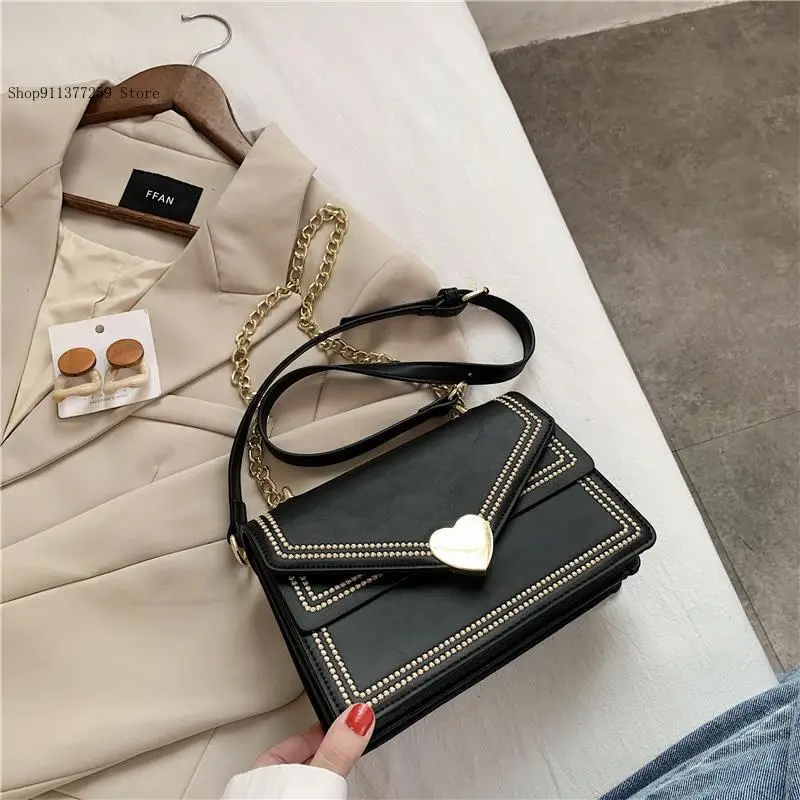 Women\'s Shoulder Bag Fashion Chain Bag Crossbody Bag Casual Small Square Bag Mobile Phone Bag